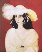 Henri Matisse The White Plumes (mk35) oil painting on canvas